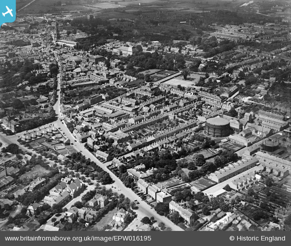 epw016195 ENGLAND (1926). Balderton Gate and environs, Newark-on-Trent ...