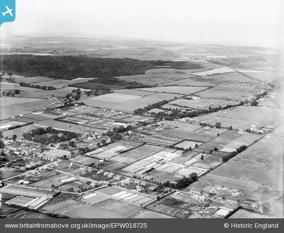 epw018725 ENGLAND (1927). Durrington Hill, Salvington Hill and environs ...