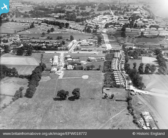 epw018772 ENGLAND (1927). Construction of the Watling Estate, Edgware ...