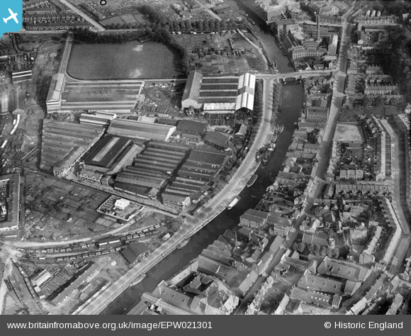 Epw021301 England 1928 Boulton And Paul Riverside Engineering Works And Environs Norwich