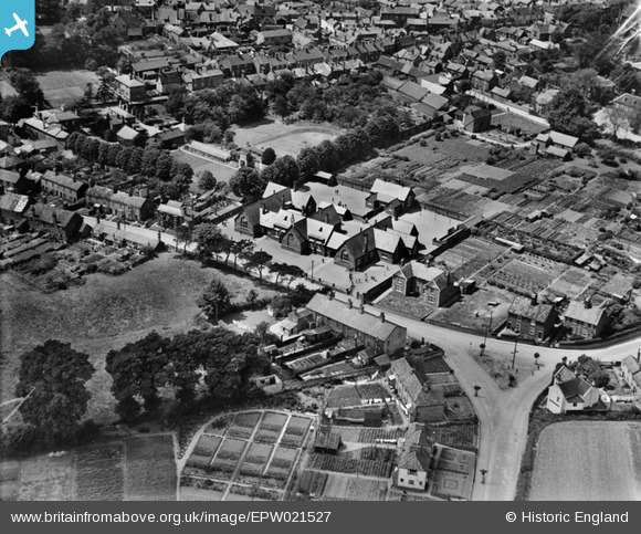 epw021527 ENGLAND (1928). Bungay School, Bungay, 1928 | Britain From Above