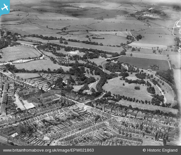 epw021863 ENGLAND (1928). Dartmouth Park and Pleasure Pool, West ...