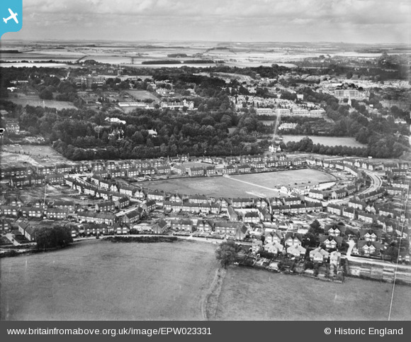 Stuart Crescent Map epw023331 ENGLAND (1928). Stuart Crescent and environs, Stanmore, from ...