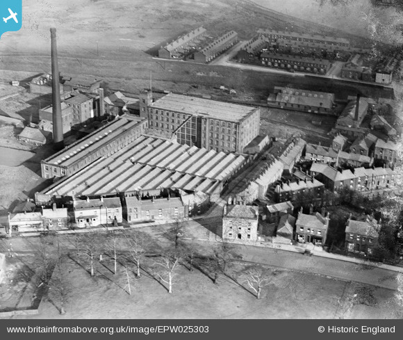 epw025303 ENGLAND (1928). North Street Cotton Mills, Chorley, 1928 ...