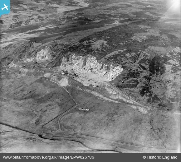 EPW026786 ENGLAND (1929). Shap Granite Quarries, Shap Fells, 1929 ...