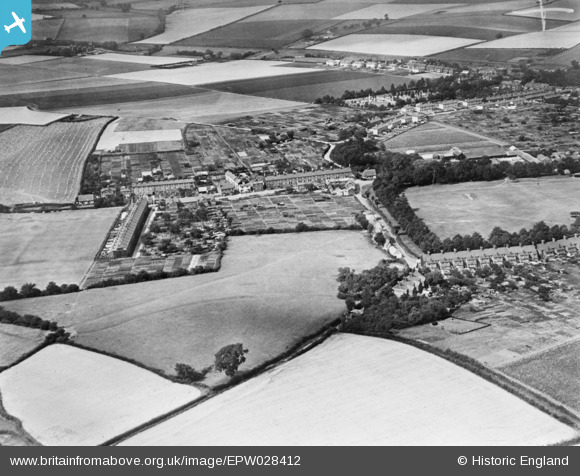 EPW028412 ENGLAND 1929 . Burton End Haverhill 1929. This image