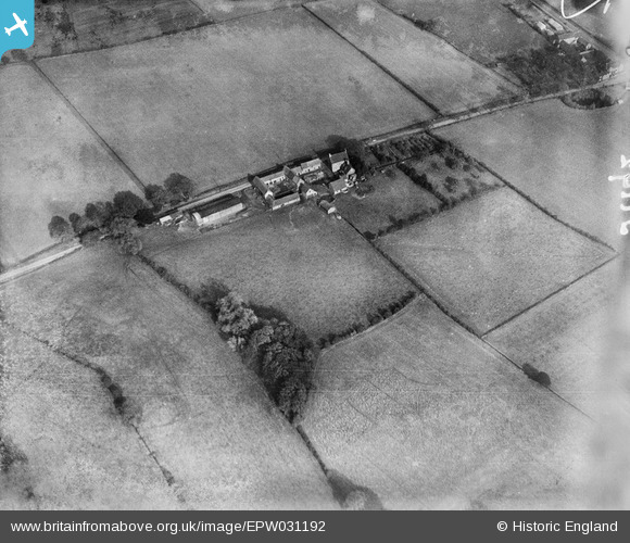 EPW031192 ENGLAND (1929). Eaton House, Brewood, 1929 Britain From Above