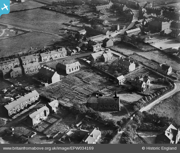 epw034169 ENGLAND (1930). St James's Church and environs, Ryhill, 1930 ...