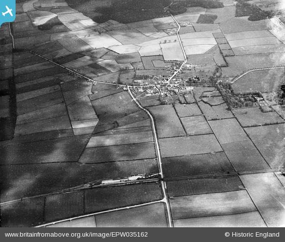 epw035162 ENGLAND (1931). Potterhanworth village and railway station