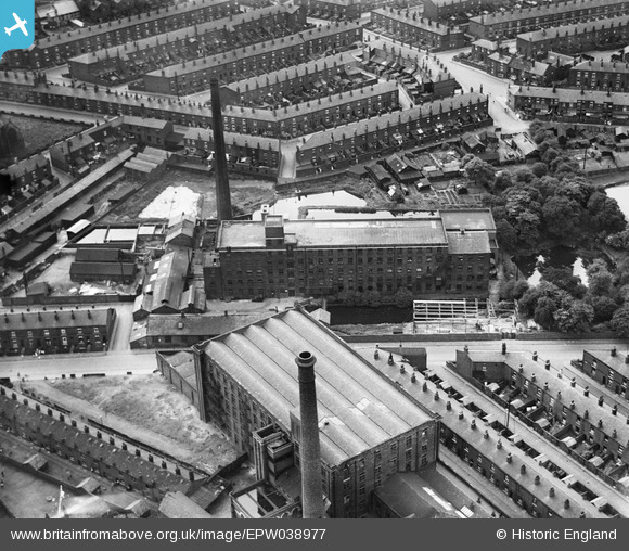 EPW038977 ENGLAND (1932). Bury Felt Co. Hudcar Mills, Bury, 1932 ...