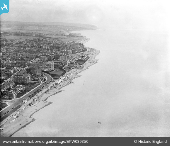 EPW039350 ENGLAND (1932). West Parade And The Seafront, Bexhill, From ...