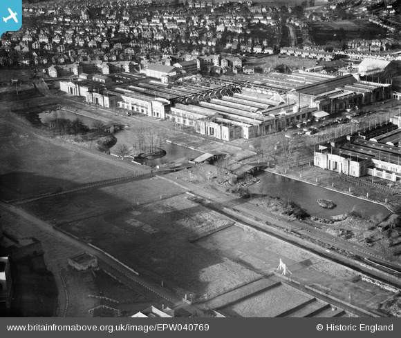 EPW040769 ENGLAND (1932). The Palace of Industry and the Pleasure Pool ...