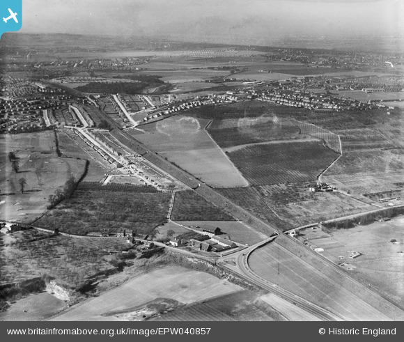 EPW040857 ENGLAND (1933). The Bexleyheath Branch Railway Line and ...