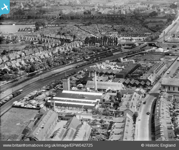 EPW042725 ENGLAND (1933). The J. B. Kind Ltd Saw Mill and Timber Yard ...