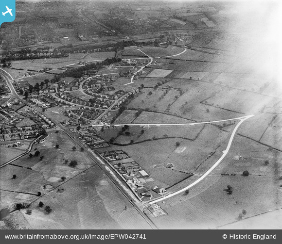 EPW042741 ENGLAND (1933). Housing at Westlands, NewcastleunderLyme