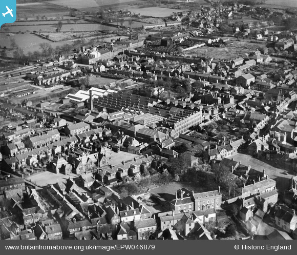 EPW046879 ENGLAND (1935). The Caxton Printing Works and the town ...