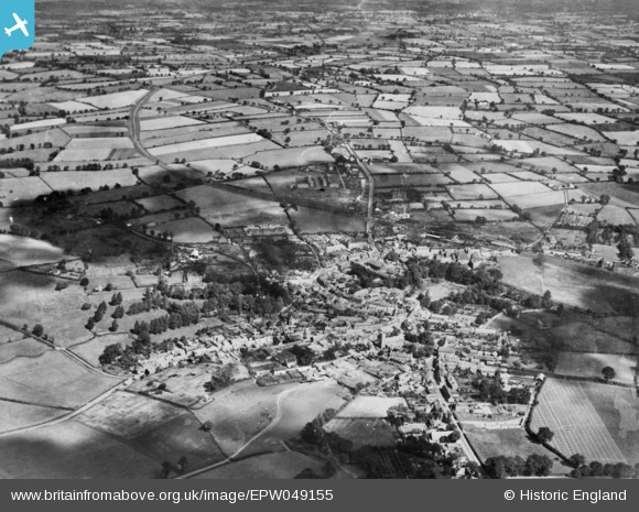 EPW049155 ENGLAND (1935). The town and the surrounding countryside ...
