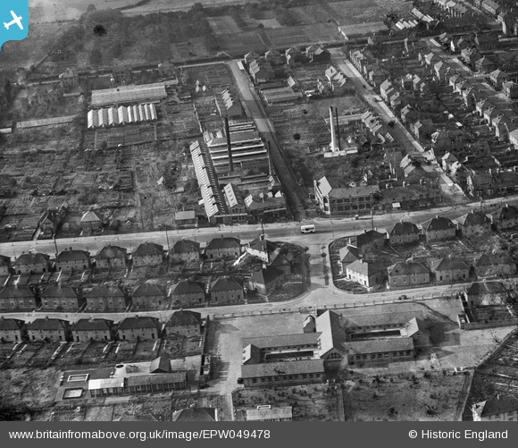 EPW049478 ENGLAND (1935). The British Waste (Leicester) Ltd Works on