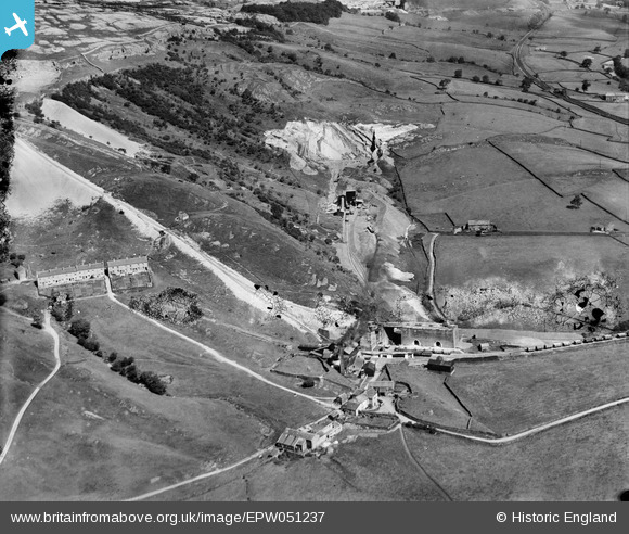 EPW051237 ENGLAND (1936). The Ribblesdale Lime Works and Arcow Quarry ...