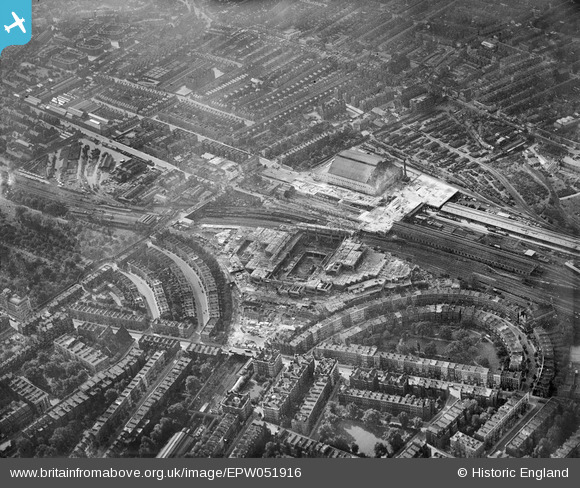 Epw051916 England 1936 The Earls Court Exhibition Centre Under