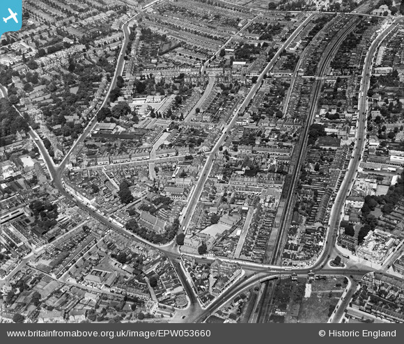 EPW053660 ENGLAND (1937). Church Road, Broad Street and environs ...