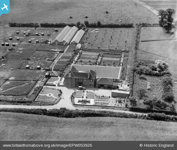 EPW053926 ENGLAND (1937). The White Lodge, Aspenden, 1937 | Britain ...