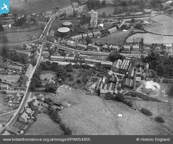 EPW054355 ENGLAND 1937 . The Botany Bleach Works and the