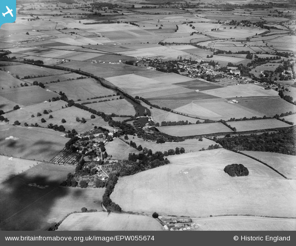 Epw055674 England (1937). Little Wittenham, Dyke Hills And Dorchester 