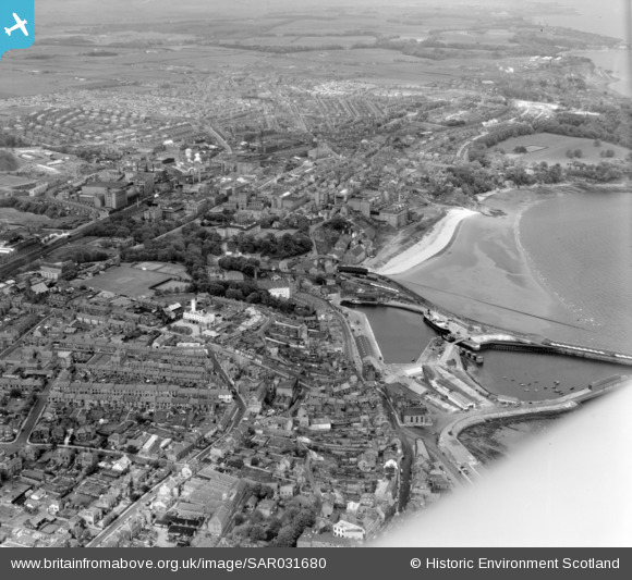 sar031680 SCOTLAND (1958). General View Kirkcaldy and Dysart, Fife ...