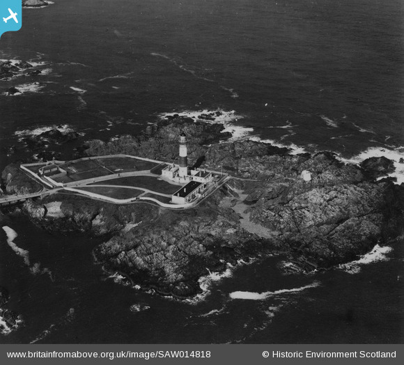 saw014818 SCOTLAND (1948). Buchan Ness Lighthouse, Boddam. An oblique ...