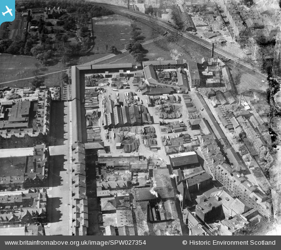 SPW027354 SCOTLAND (1929). John Mitchell and Co. Timber Yard, Leith ...