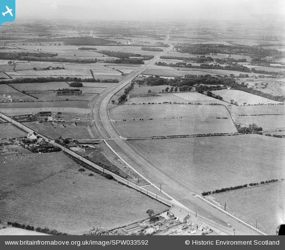 spw033592 SCOTLAND (1930). The A8 Glasgow and Edinburgh Road, Newhouse