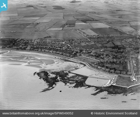 spw049052 SCOTLAND (1935). Saltcoats, general view, showing Montgomerie ...