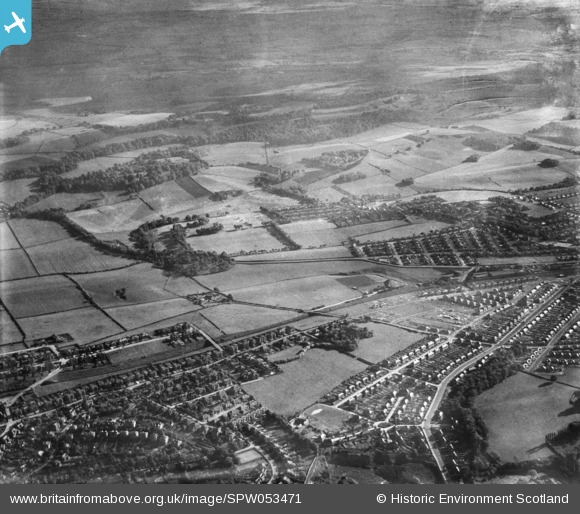 SPW053471 SCOTLAND (1937). General view, Burnside, Rutherglen