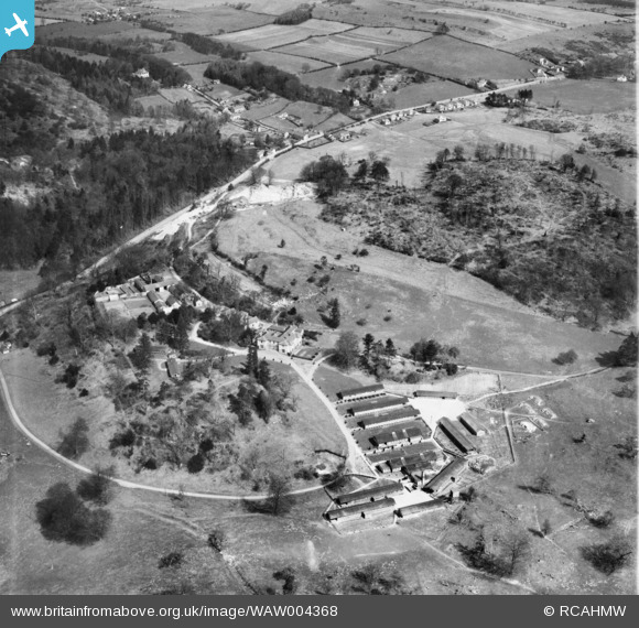 WAW004368 WALES (1947). View of Colomendy Camp commissioned by J ...
