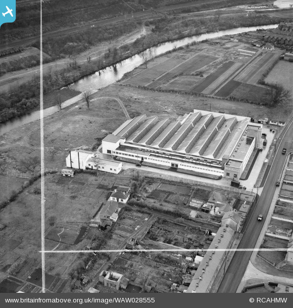 WAW028555 WALES (1950). View of Steinburg & Sons - Alexon clothing ...