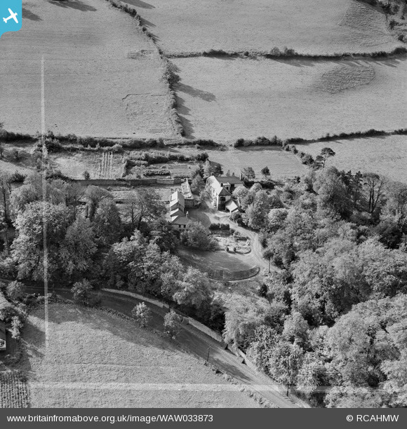 WAW033873 WALES 1950 View Of Area South Of Holywell Showing Pistyll WAW033873 WALES 1950 View Of Area South Of Holywell Showing Pistyll
