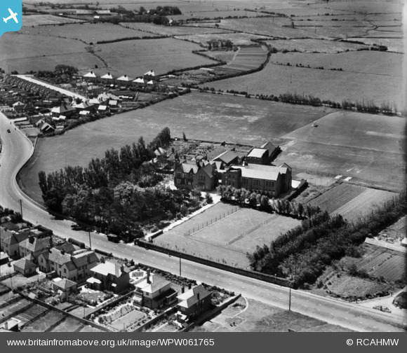 WPW061765 WALES (1939). View of Epworth College, Rhyl, oblique aerial