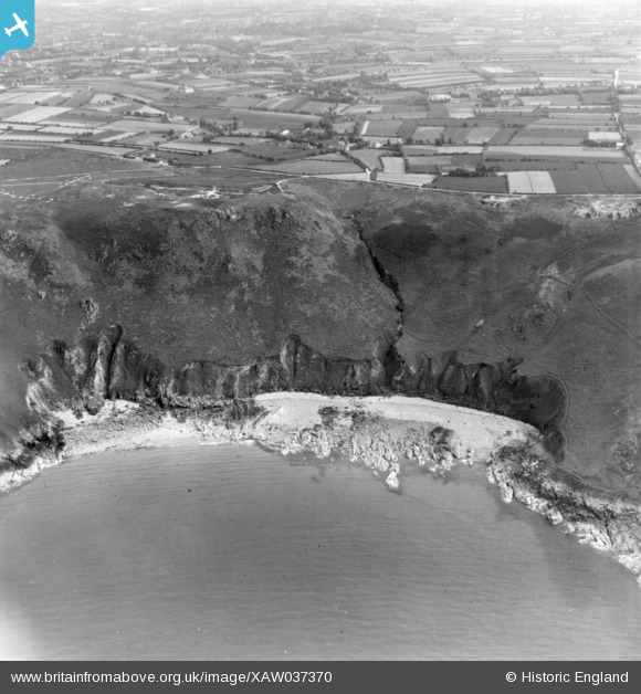 XAW037370 JERSEY (1951). General View, Giffaro Bay, Jersey, Jersey ...