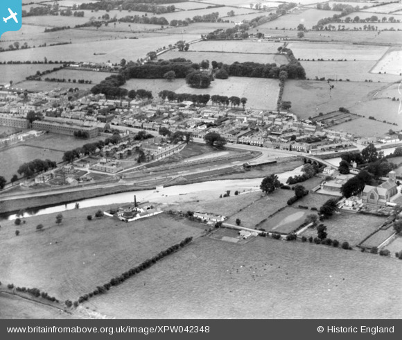 Xpw042348 Ireland 1933 General View Newbridge Kildare Ireland