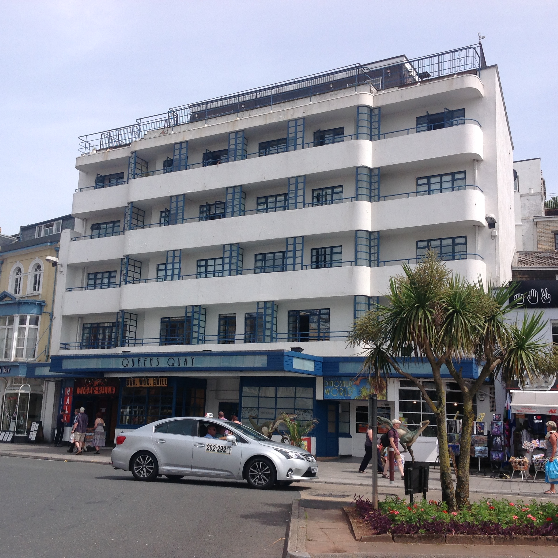 EAW011834 ENGLAND 1947 The Clock Tower Torquay 1947 Britain From 