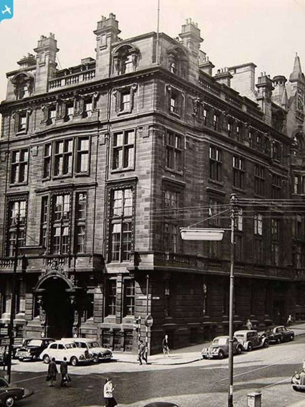 spw035738 SCOTLAND (1931). Glasgow, general view, showing George Square ...