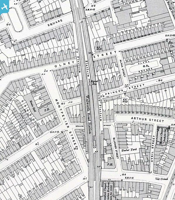 Eaw022348 England (1949). The Area Around Camberwell Road And 